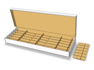 Large Tall 36"x12"x3"